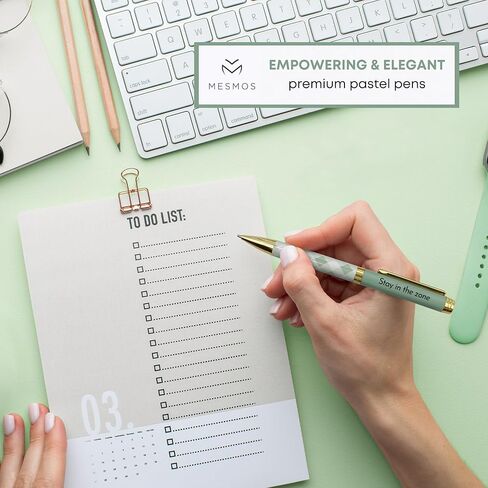 مجموعة أقلام حبر جاف باستيل 3pk من MESMOS، هدايا شكر للنساء، هدايا تقدير الموظفين، هدايا نسائية ملهمة لزملاء العمل، هدايا مكتبية، مجموعة أقلام فاخرة للنساء، أقلام سيدة بوس المعلم in Kuwait