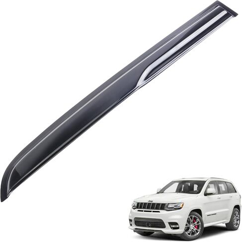 واقيات النوافذ منحرف واقي المطر مناسب لسيارة جيب شيروكي جميع الموديلات 2014 15 16 17 18 19 20 21 22 2023 الملحقات 4 قطع - واقيات نافذة شيروكي الواقية من الشمس لتهوية المطر in Kuwait