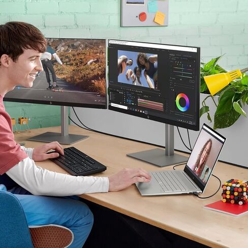 كمبيوتر مكتبي HP Pro Business، معالج Intel Core 4-core، Windows 11 Pro، إيثرنت، VGA، HDMI، فتحة DVD، 8 أنواع USB، بلوتوث وواي فاي (ذاكرة الوصول العشوائي 32 جيجابايت، 1 تيرابايت SSD) in Saudi Arabia