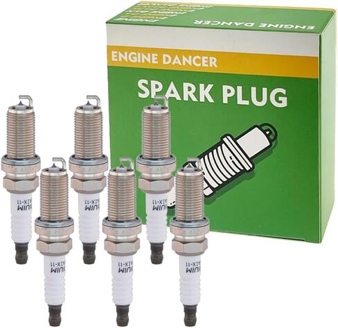 إيريديوم سبارك بلج 6 حزم LF5AIX11 LFR5AIX11 متوافق مع V6 Xterra Murano Maxima Altima Quest Pathfinder Frontier 350Z QX4 M35 I35 G35 FX35 Rondo Magentis Borrego in Kuwait