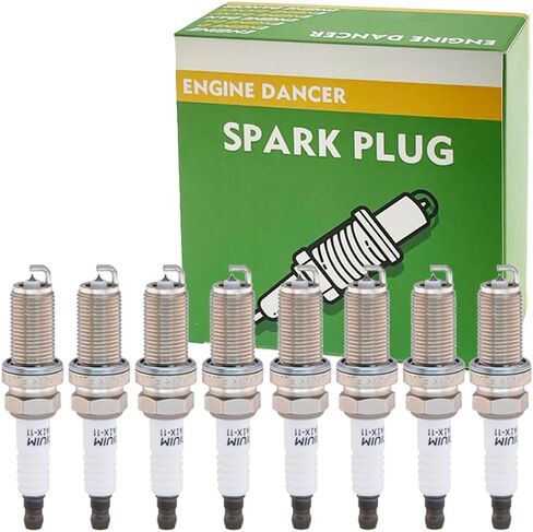 إيريديوم سبارك بلج 8 قطع LFR5AIX-11 متوافق مع V8 5.7L 2011-2017 رام 1500,2011-2018 رام 2500,2011-2017 رام 3500,2009-2010 2014-2016 جراند شيروكي، 2004-2008 2014-2015 تيتان in Kuwait