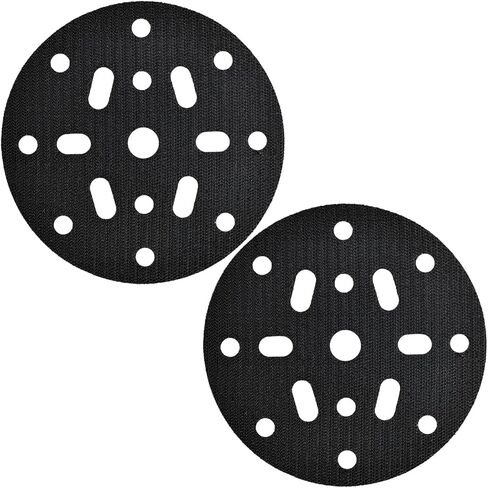 2 حزمة من 2 فتحة بخطاف وحلقة ممتازة لصنفرة السنفرة من أجل آلات الصنفرة المدارية العشوائية من فيستول، 17 فتحة لتراكم الغبار، واقي وسادة سنفرة متعددة الفتحات in Kuwait