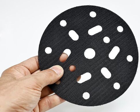 2 حزمة من 2 فتحة بخطاف وحلقة ممتازة لصنفرة السنفرة من أجل آلات الصنفرة المدارية العشوائية من فيستول، 17 فتحة لتراكم الغبار، واقي وسادة سنفرة متعددة الفتحات in Kuwait