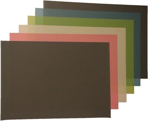 3M Lapping Film, 9" x 13", Multiple Grit Bundle Package, One Each Aluminum Oxide 0.3μm, 1μm, 3μm, and 9μm and One Each Silicon Carbide 5um and 15um in Saudi Arabia