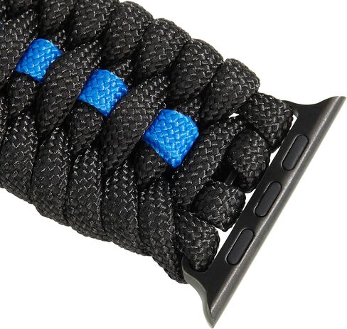 Savior Survival Gear Apple Watch Band 42mm Replacement made of 550 Paracord with Stainless Steel Adjustable Shackle in Saudi Arabia