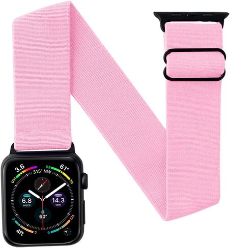 IFCASE ذراع مرن/حزام كاحل لساعة Apple 49 مم 45 مم 44 مم 42 مم 41 مم 40 مم 38 مم iWatch Series Ultra 9 8 7 6 5 4 3 2 SE، حزام رياضي للجنسين أو حزام الكاحل in Kuwait