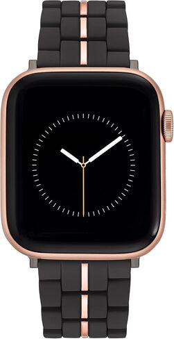 سوار مطاطي من NINE WEST لساعة Apple آمن وقابل للتعديل in Saudi Arabia