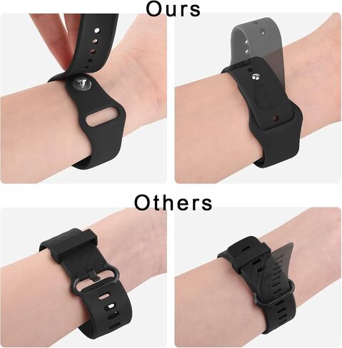 Silicone Bands for Amazfit GTR mini Band, Amazfit GTS 4 / GTS 4 Mini / GTS 3 / GTS 2 / GTS 2e / GTS 2 mini / GTS, 20mm Quick Release Soft Sport Replacement Watch Strap for Amazfit Bip 3 / Bip 3 Pro / Bip U Pro / Bip / Bip Lite / Bip S / Bip S lite / Bip U in Saudi Arabia