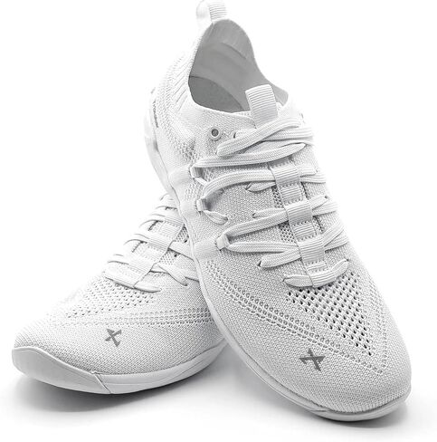 Altair Unisex Premium Cheer Shoes White, Lightweight Lace Up Shoe for Men and Women, Cheerleading Sneakers in Saudi Arabia