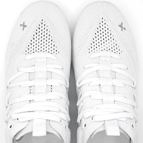 Altair Unisex Premium Cheer Shoes White, Lightweight Lace Up Shoe for Men and Women, Cheerleading Sneakers in Saudi Arabia