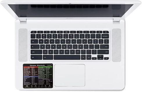 2PACK ملصق اختصارات Chromebook (3 1/8 × 2 5/8 بوصة)، ملصق اختصارات جديد لملصق ملحقات Chromebook مقاس 11.6-15.6 بوصة in Saudi Arabia