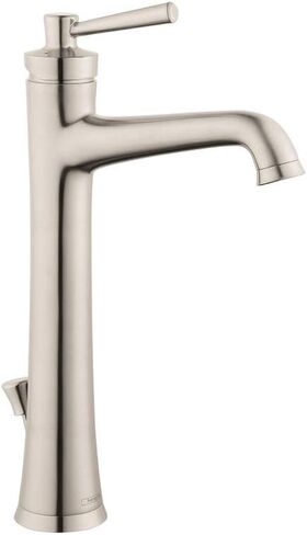 Hansgrohe Joleena Transitional 2-Handle 3 7 بوصة صنبور حوض الحمام طويل القامة في النيكل المصقول، 04774820 in Saudi Arabia