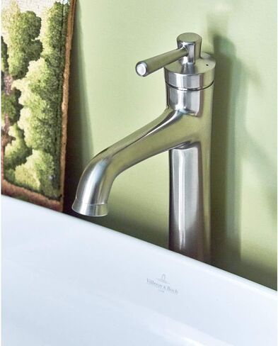 Hansgrohe Joleena Transitional 2-Handle 3 7 بوصة صنبور حوض الحمام طويل القامة في النيكل المصقول، 04774820 in Saudi Arabia