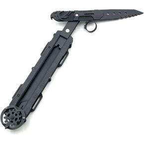 Plastic Hidden Blade Cosplay Weapons Props 1:1 Sleeves Sword 3D Printing Connor Hidden Blade Black in Saudi Arabia