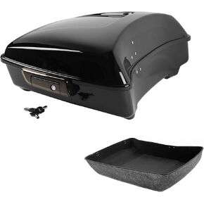 TCMT 10.7 "Tour Tour Pack Trunk W/Latch Fits for Harley Tour Pak Touring Cvo Road Road Glide Glide Electra Glide Ultra Limited 2014-2025 in Kuwait