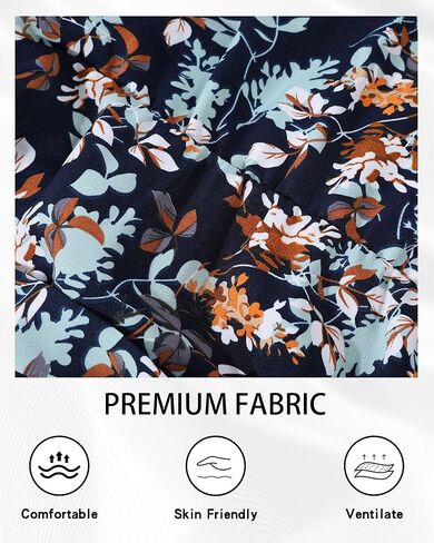 Womens Summer Dress 2025 Floral Boho Dress Wrap V Neck Short Sleeve Ruffle A Line Flowy High Low Midi Dresses in Saudi Arabia