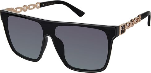 جيسيكا سيمبسون للسيدات J6194 النظارات الشمسية مربعة درع عصرية مع حماية UV400. هدايا جلام لها ، 148 ملم in Saudi Arabia