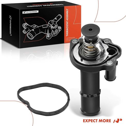 A-Premium Engine Coolant Thermostat Housing Assembly with O-ring Compatible with Ford Explorer 2016-2019, Escape 2017-2019, Fusion, Focus, Edge, Mustang, EcoSport, Transit Connect & Lincoln MKZ, MKC in Saudi Arabia