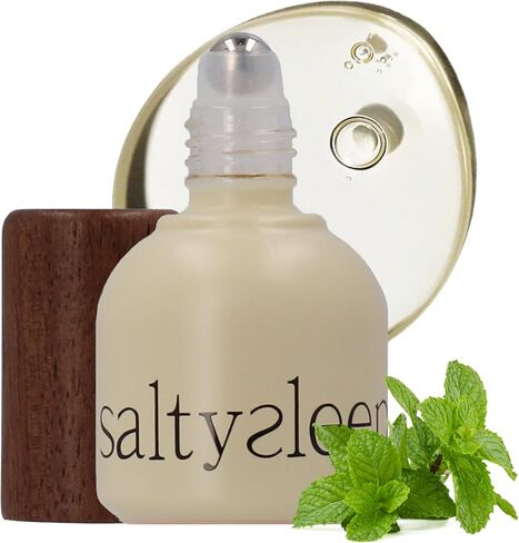 زيت النعناع الكوري العطري العطري - زيت وزجاجة ممتازة، علاجي مضاد للإجهاد، علاج عطري لتخفيف الصداع 10 مل/0.33 أونصة. in Saudi Arabia
