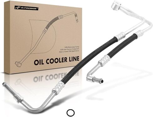 A-Premium Engine Oil Cooler Line Line Assembly متوافق مع Chevrolet S10 Blazer 1988-1994 GMC S15 Jimmy Sonoma Syclone Typhoon Oldsmobile Bravada in Saudi Arabia