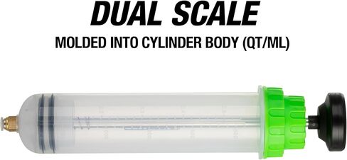 OEMTOOLS 25572 500cc Fluid Extractor and Filling Pump, Oil Extractor Pump for Brake, Oil, Transmission, and Power Steering Service, Dual Scale and Translucent Cylinder in Saudi Arabia