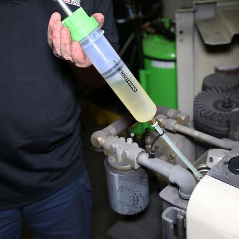 OEMTOOLS 25572 500cc Fluid Extractor and Filling Pump, Oil Extractor Pump for Brake, Oil, Transmission, and Power Steering Service, Dual Scale and Translucent Cylinder in Saudi Arabia