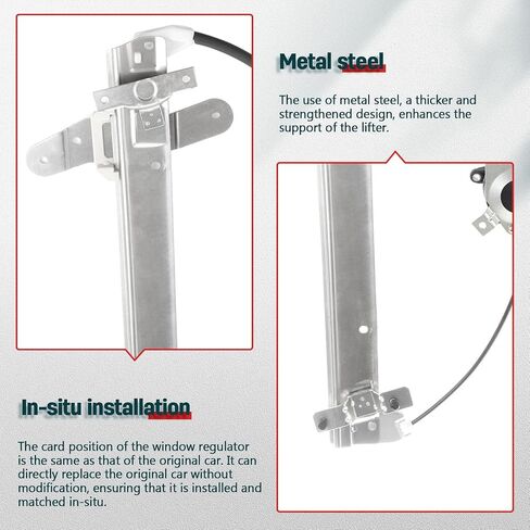 FINDAUTO Front Right Side Power Window Regulator With Motor Replacement for 1992-2011 for Ford for Crown Victoria,1992-2010 for Mercury Grand Marquis,2003-2004 for Mercury Marauder,741-665 in Saudi Arabia