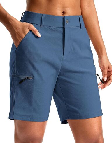 G Gradual Women's 7"/9" Hiking Cargo Shorts Quick Dry Lightweight Golf Outdoor Work Summer Travel Shorts with Pockets in Saudi Arabia