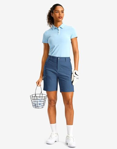G Gradual Women's 7"/9" Hiking Cargo Shorts Quick Dry Lightweight Golf Outdoor Work Summer Travel Shorts with Pockets in Saudi Arabia