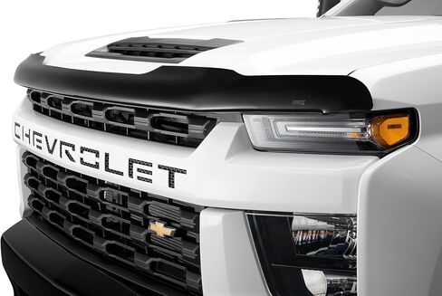 Husky Liners Hood Protector | Custom Fit for 1998-2003 Dodge Durango, Behind Grille; Fits 1997-2004 Dodge Dakota, Behind Grille, High Profile/Bug Shield - 1 pc., Smoke | 2815923 in Kuwait