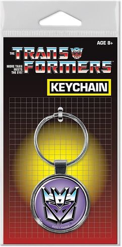 Ata-Boy Transformers Decepticon Shield Keychain for Fans, Check out Collection of Merchandise for Gift ideas in Saudi Arabia