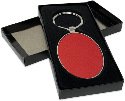 LaserGram Oval Keychain, Sailboat, Personalized Engraving Included (Metal Frame) in Kuwait