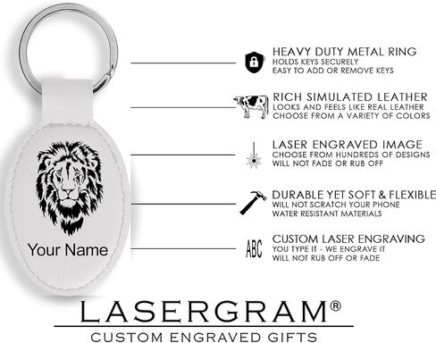 LaserGram Oval Keychain, DO Doctor of Osteopathic Medicine, Personalized Engraving Included in Kuwait