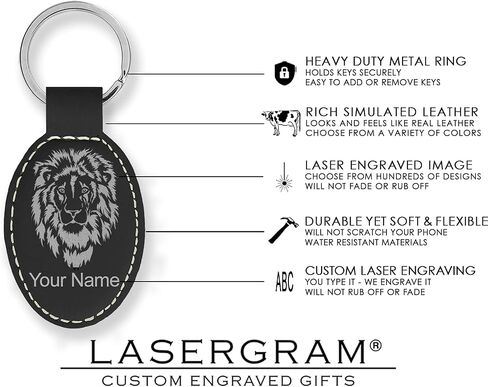 LaserGram Oval Keychain, DO Doctor of Osteopathic Medicine, Personalized Engraving Included in Kuwait