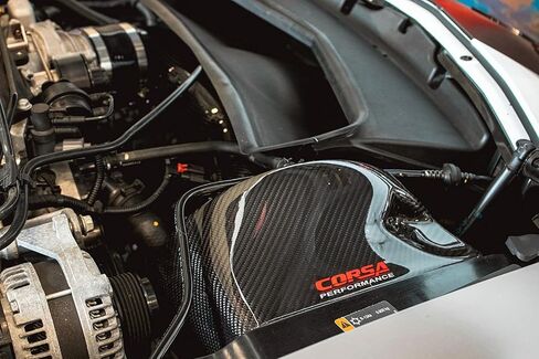 كورسا كورسا - 15-19 Corvette C7 Z06 Maxflow Carbon Carbon Diber مع مرشح جاف (44002D) in Saudi Arabia