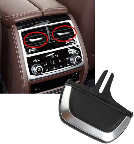 1pc Air Conditioning Vent Outlet Clip for BMW G12 7 Series 2016-2021 Auto Parts 64229312288 64229299501(Black-Front) in Saudi Arabia