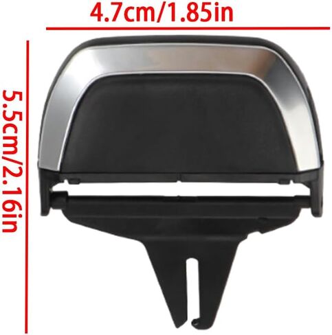 1pc Air Conditioning Vent Outlet Clip for BMW G12 7 Series 2016-2021 Auto Parts 64229312288 64229299501(Black-Front) in Saudi Arabia