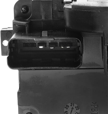 Door Lock Actuator Rear Left/Right for Hyundai Santa Fe 2006 2007 2008 2009 SUV 937-046 814102B000 937-047 814202B000(Black-Rear Right) in Saudi Arabia