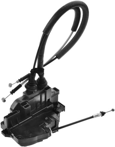 Door Lock Actuator Rear Left/Right for Hyundai Santa Fe 2006 2007 2008 2009 SUV 937-046 814102B000 937-047 814202B000(Black-Rear Right) in Saudi Arabia
