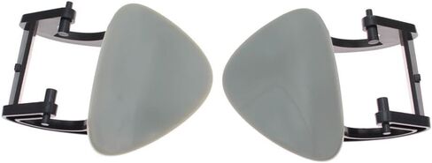Unpainted Front Bumper Headlight Washer Spray Nozzle Jet Cover Cap for Mercedes W211 E200 E280 E350 E550 E63 2006 2007 2008 2009(Gray-LH) in Saudi Arabia