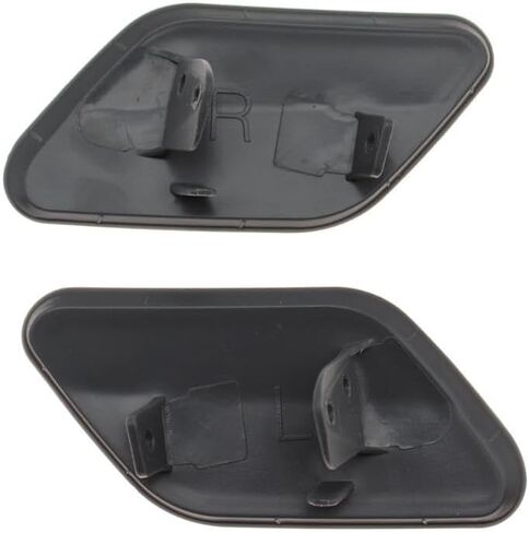 لـ Vauxhall for Opel Insignia 2008-2013 ، غطاء الفوهة الأمامي لمصابيح الأمامية غير المنتظمة غطاء الأماكن الأمامية غسالة تنظيف الغسالة اليسرى اليمين (مجموعة سوداء) in Saudi Arabia