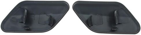 لـ Vauxhall for Opel Insignia 2008-2013 ، غطاء الفوهة الأمامي لمصابيح الأمامية غير المنتظمة غطاء الأماكن الأمامية غسالة تنظيف الغسالة اليسرى اليمين (مجموعة سوداء) in Saudi Arabia