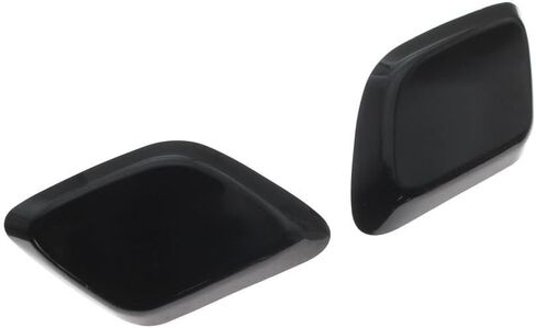 68078290AB 68078291AB Front Bumper Headlight Washer Spray Nozzle Jet Cover Cap Fits for Jeep Grand Cherokee 2011 2012 2013(Black-Set) in Saudi Arabia