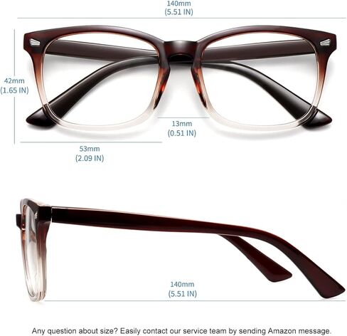 MEETSUN Blue Light Blocking Glasses, Anti Eye Strain Headache (Sleep Better),Computer Reading Glasses UV400 Lens in Kuwait