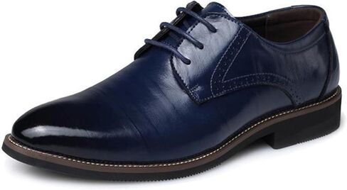 Dress Shoes for Men Men's Pointed Retro Business Casual Dress Shoes Wedding Social Event Footwear in Saudi Arabia