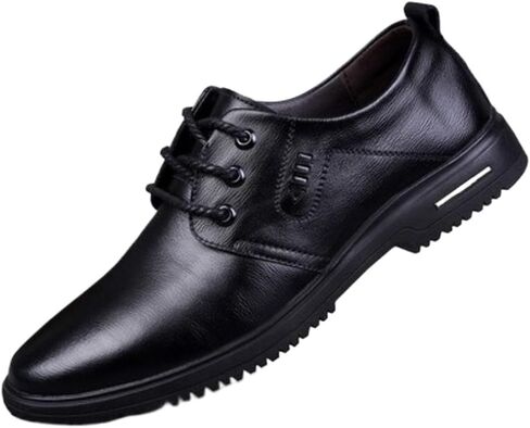 Dress Shoes for Men Men's Casual Pointed Flat Shoes Stylish and Comfortable Footwear for Everyday Wear in Saudi Arabia