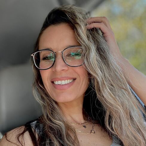 نظارات GUDVUE Blue Light، نظارات بيضاوية خفيفة الوزن للغاية، نظارات قراءة الكمبيوتر / الألعاب / التلفزيون / الهواتف للنساء / الرجال، مضادة للوهج / UV400 / إجهاد العين، بيضاوية/Pupple in Kuwait