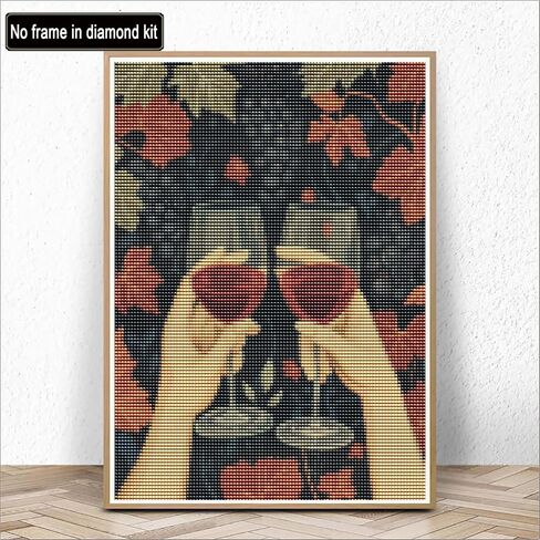 Kaliosy 5D Diamond Art Kits for Adults Gnome by Number Kits, Diamond Painting Art Butterfly DIY Full Drill Crystal Craft Cross Stitch Embroidery Decoration (12x16 inch) 30x40 cm in Kuwait