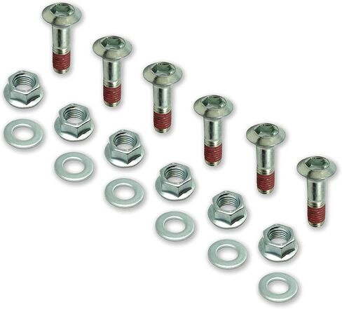 Sprocket Bolt Kit: fits Yamaha YZ YZF Honda CR CRF Kawasaki KX KXF Suzuki RM RMZ (6 bolts) in Saudi Arabia