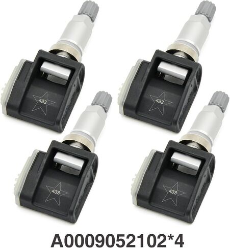 A0009052102 4 Pcs 433MHz TPMS Sensor Tire Pressure Monitor Sensors Fit for Mercedes-Benz E300 E400 E450 for Mercedes-Benz AMG GT 53/63/63S 2017-2021 in Saudi Arabia